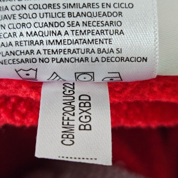 Champion Ohio State Buckeyes OSU Soft Red Hoodie Sweatshirt Size L - Picture 11 of 16